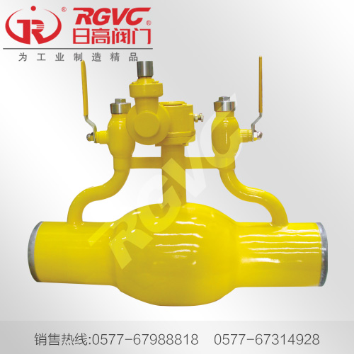 排氣直埋式焊接球閥